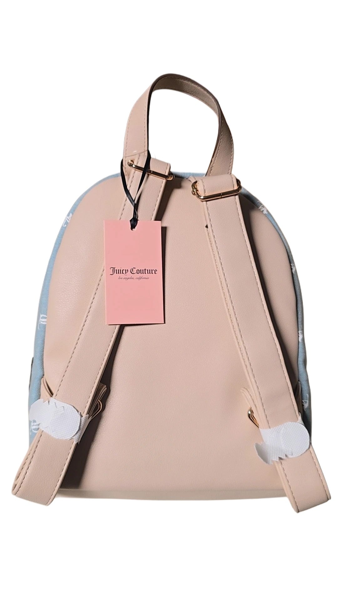 Juicy Couture Demin Days Backpack with Strawberry charm