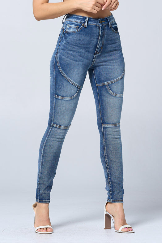 Stretch-Denim Skinny Jeans