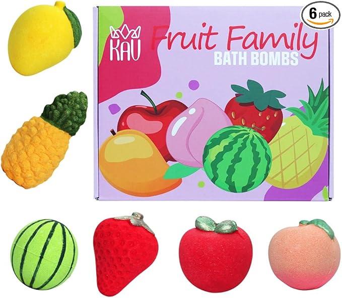 Fruit Family Bath Bomb Set