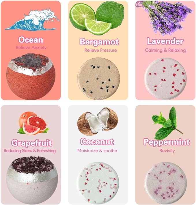 KAV Bath Bomb and Candle Set