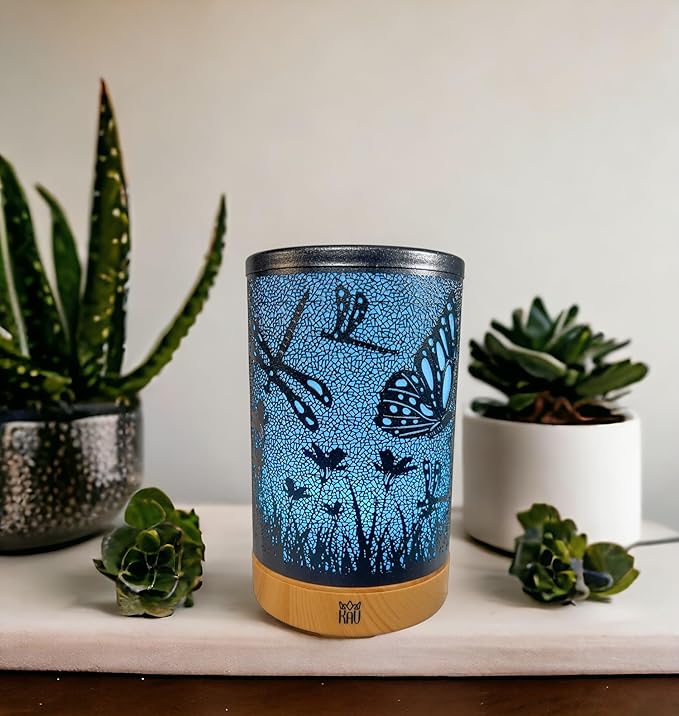 KAV Shadow of The Butterfly Black Metal Essential Oil Diffuser
