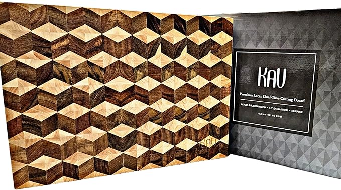 KAV Wooden Cutting Boards for Countertop