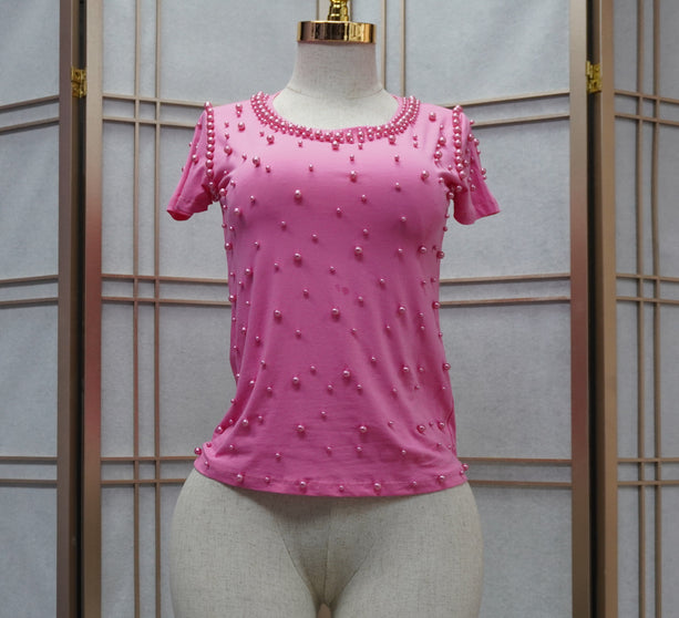 Fashion Pearls Top/T-shirt