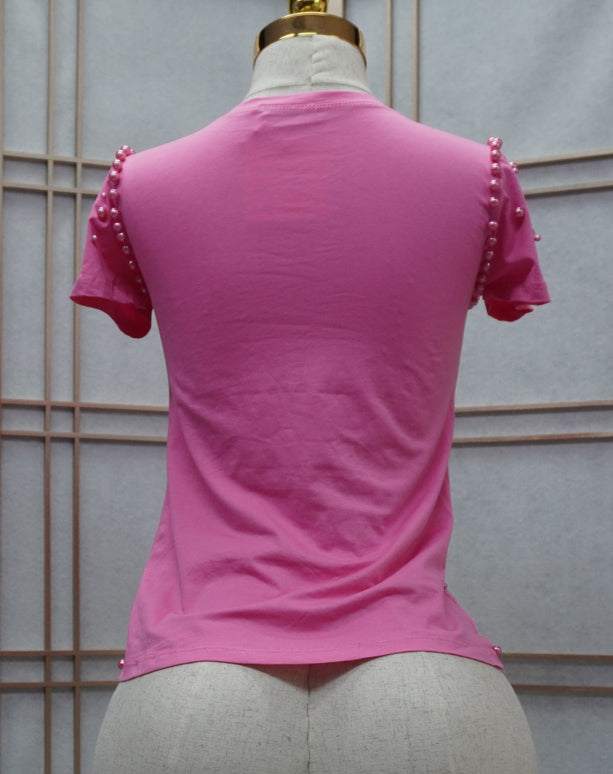 Fashion Pearls Top/T-shirt