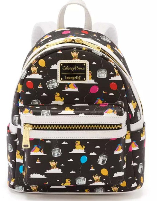 Disney Parks Loungefly Mini Backpack - UP Character And Balloons