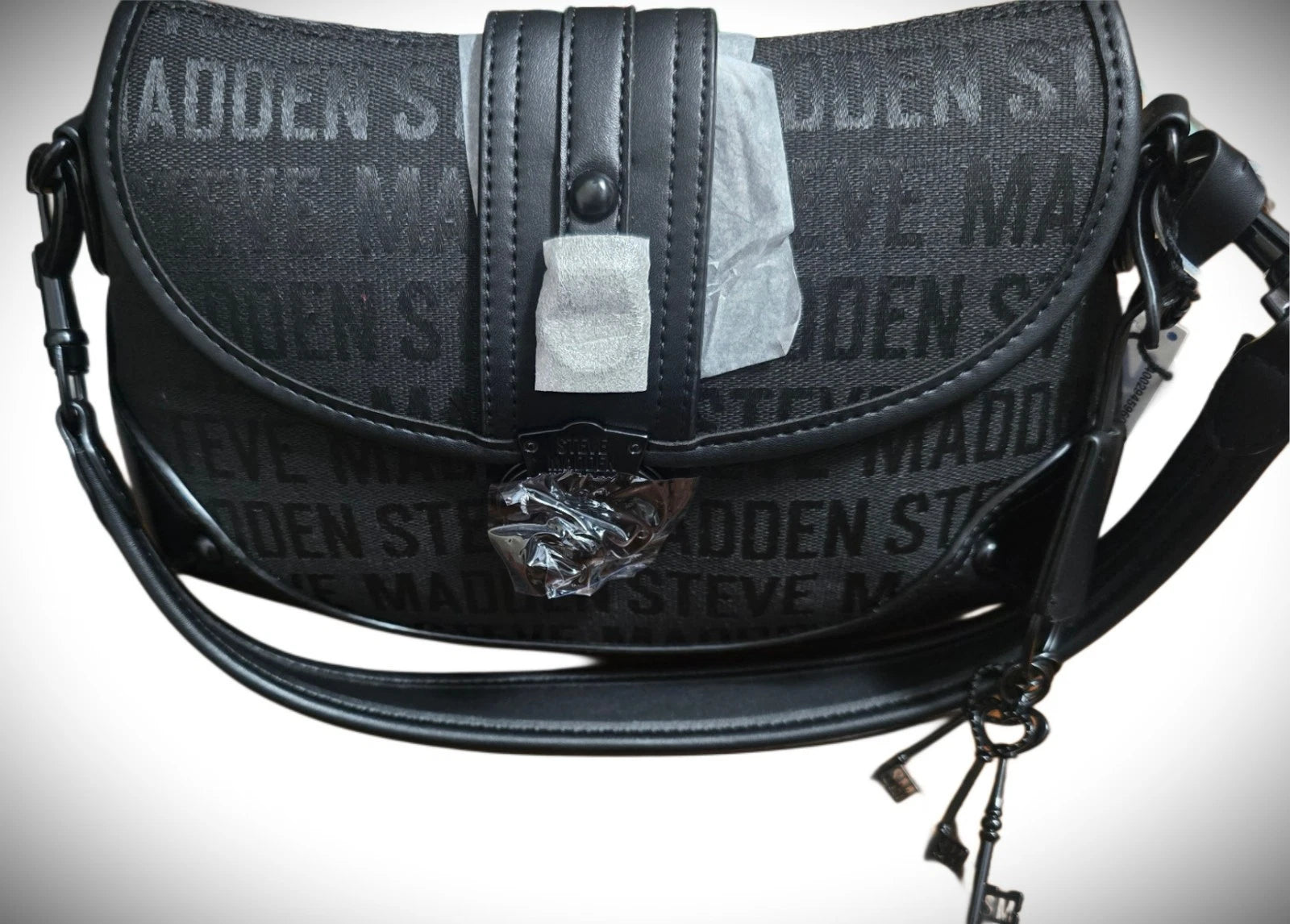 NEW Steve Madden BBFFY LOGO SHOULDER BAG