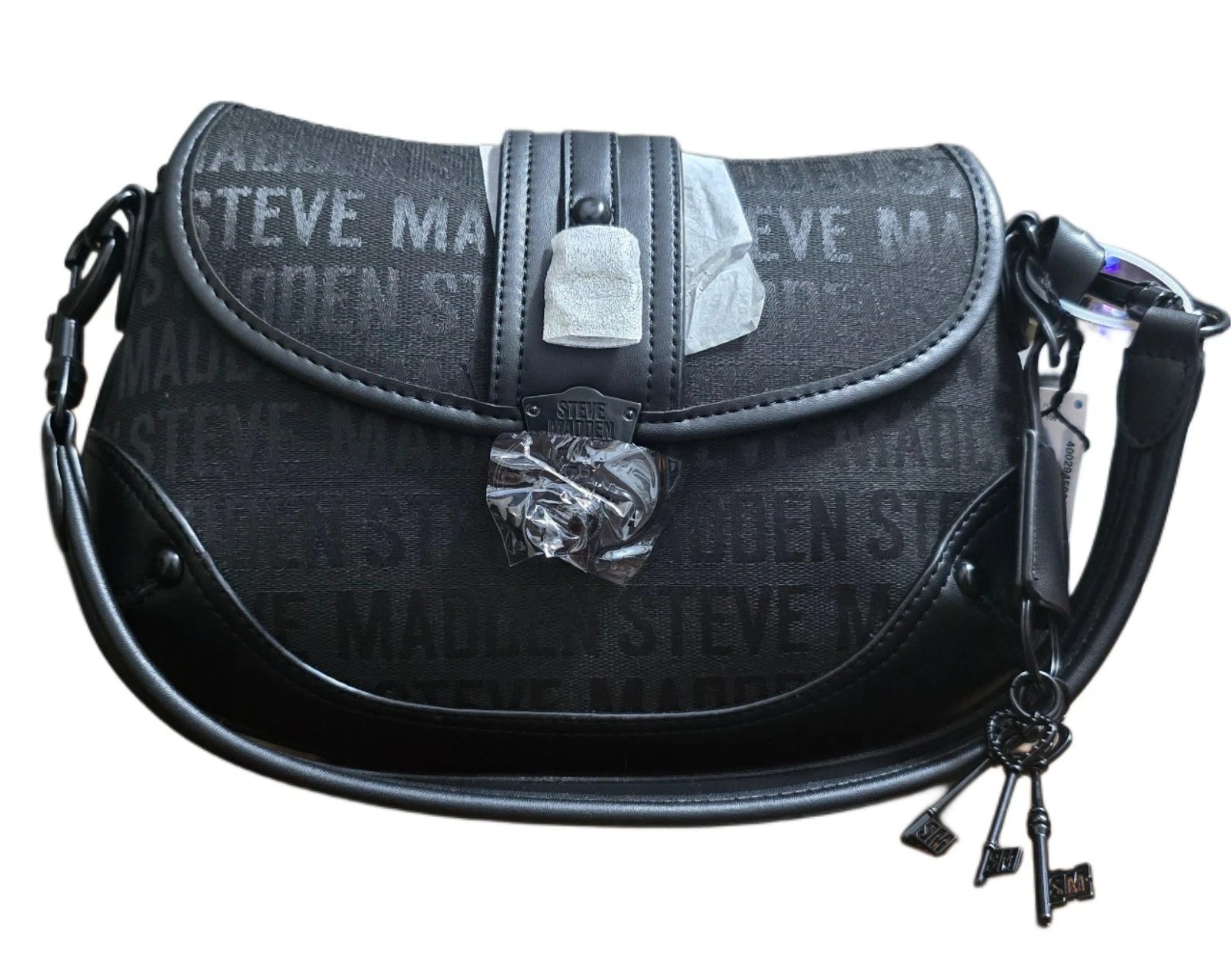 NEW Steve Madden BBFFY LOGO SHOULDER BAG