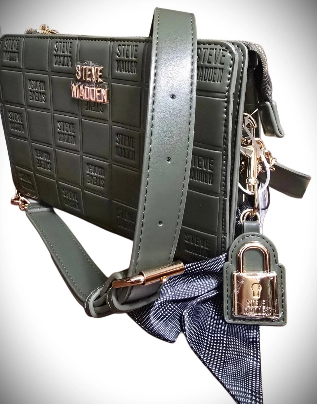 Women Olive Green Steve Madded Crossbody Purse/Bag