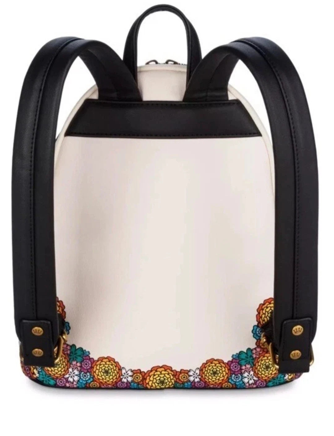 Disney Loungefly 2024 Pixar Coco Miguel Day Of The Dead Flowers Backpack - NEW