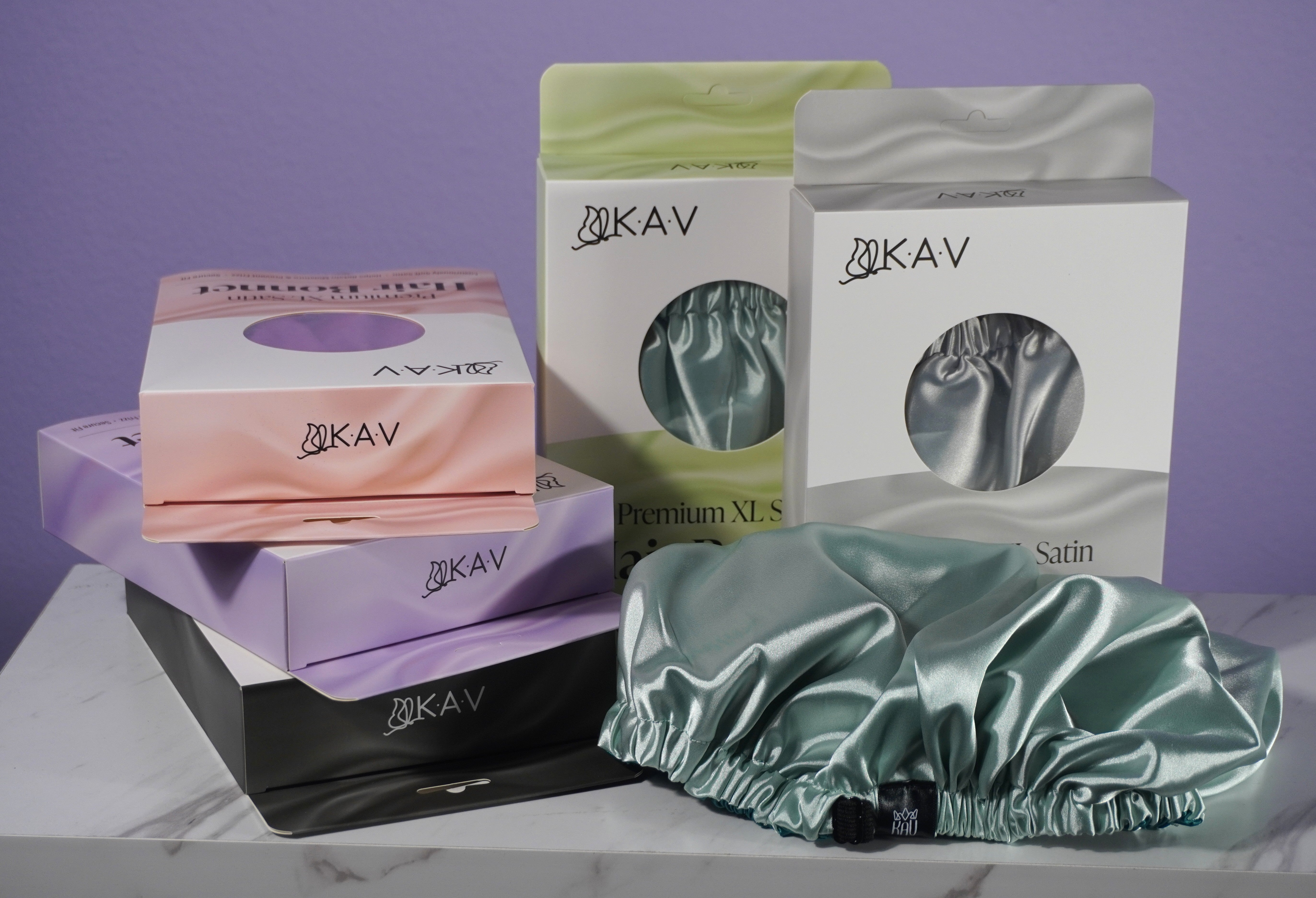 Satin Reversable Bonnets