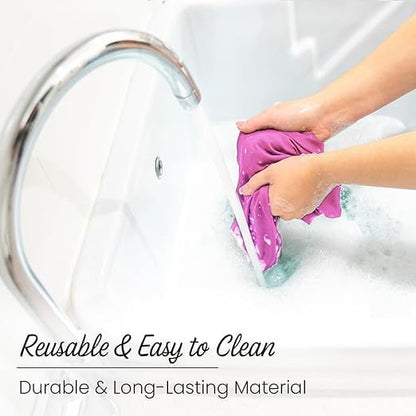 KAV Luxury Triple Layer Shower Caps - Pink