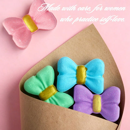 KAV Coquette Delights Bow Bath Bombs - set of 4pcs