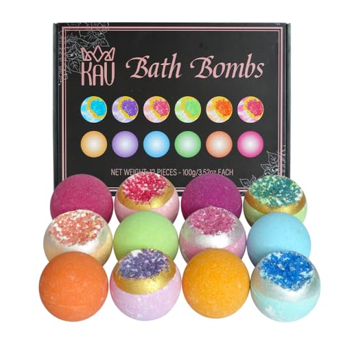 KAV Bath Bombs for Women Gift Set 12pcs