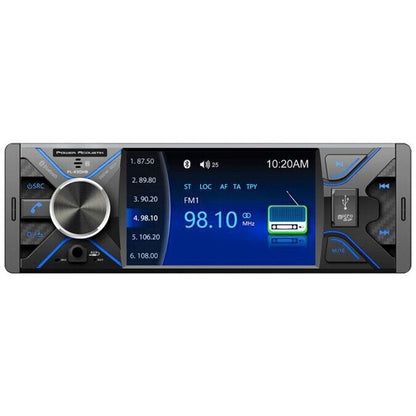 Power Acoustik PL-430HB 4.3″ 1-Din Mechless Car Stereo Usb, Aux, Sd, Bluetooth