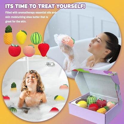 Fruit Family Bath Bomb Set