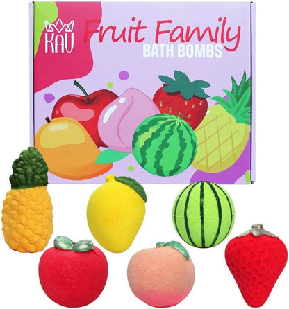 Fruit Family Bath Bomb Set