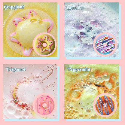 KAV 4 Donut Delights Bath Bomb Set