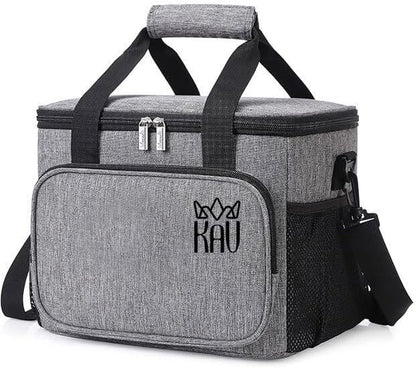 KAV Lunch Bag and Cooler, Large Insulated Lunch Box, 15L Deep Lunchbag