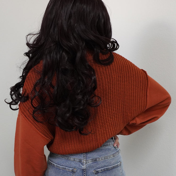Rust women sweater