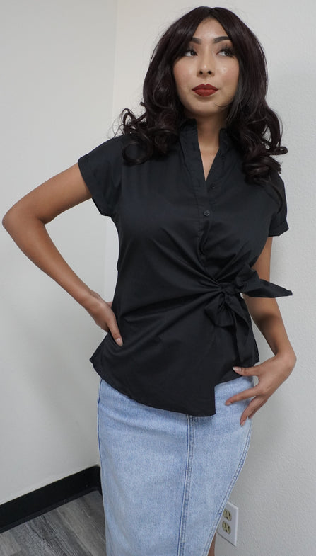 Love Side Knot Blouse