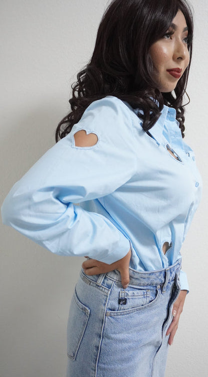 Heat Long Sleeve Blouse