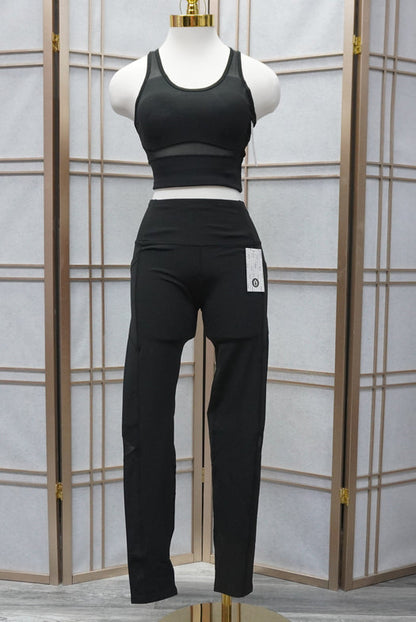 Hight-Waist Sport Set/ Leggings and Crop Top
