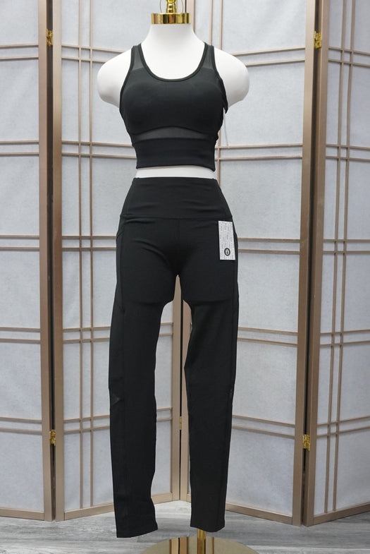 Hight-Waist Sport Set/ Leggings and Crop Top