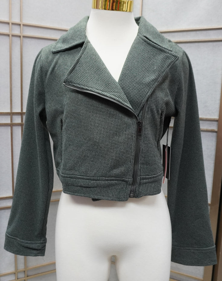 Hounds tooth crop Jacket for women