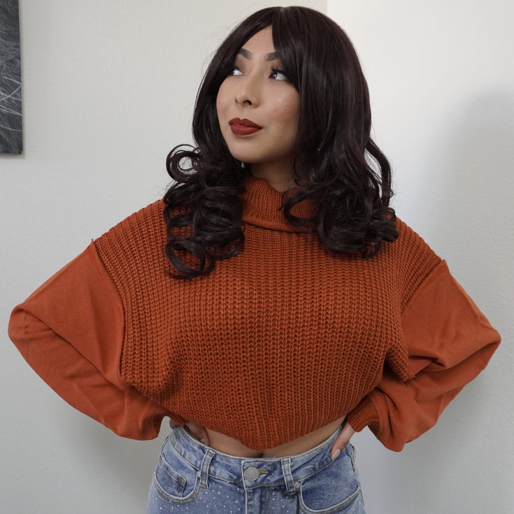 Rust women sweater