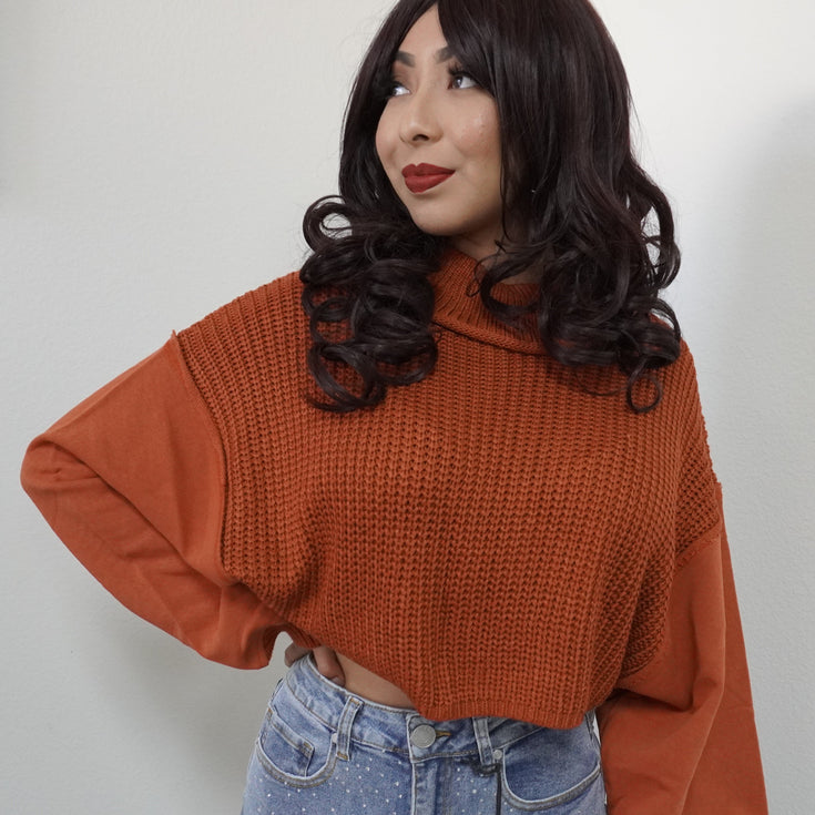 Rust women sweater