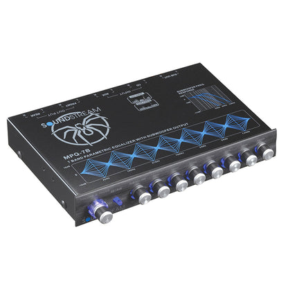 Soundstream MPQ-7B Parametric Equalizer 7-Band 8 Volts Max Output For Amplifier