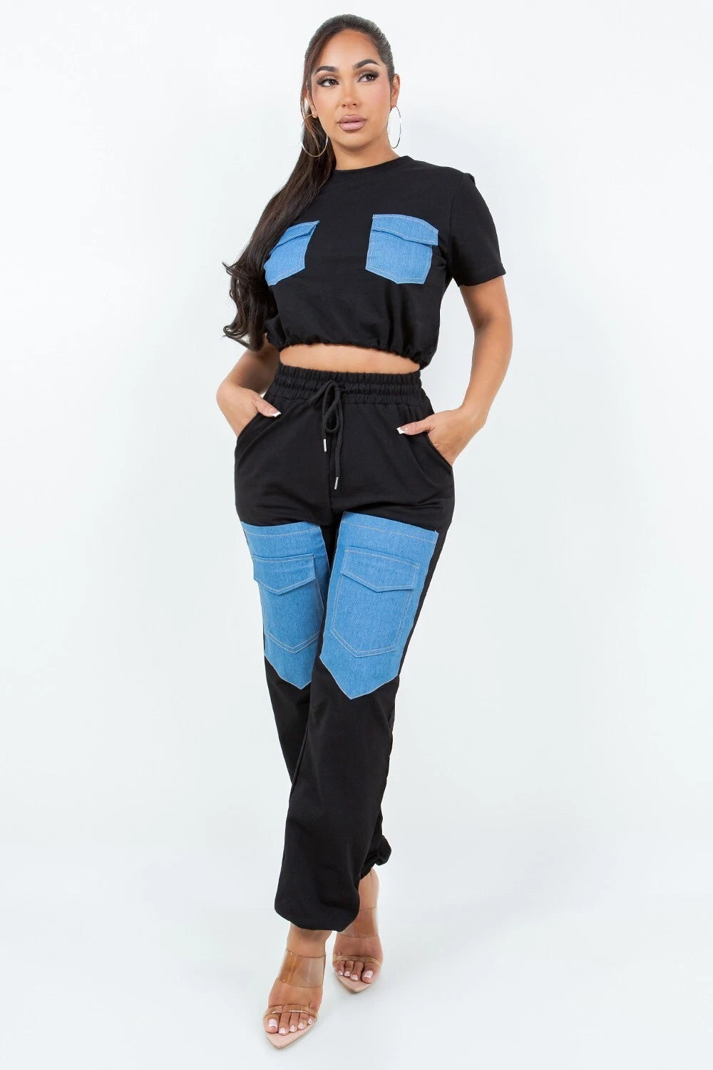 Two-piece women Demin Set