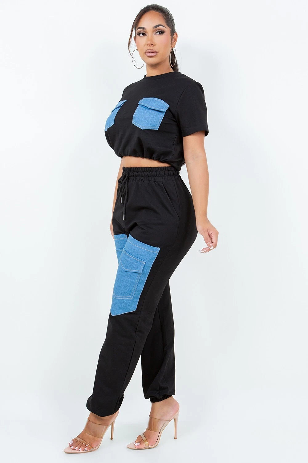 Two-piece women Demin Set