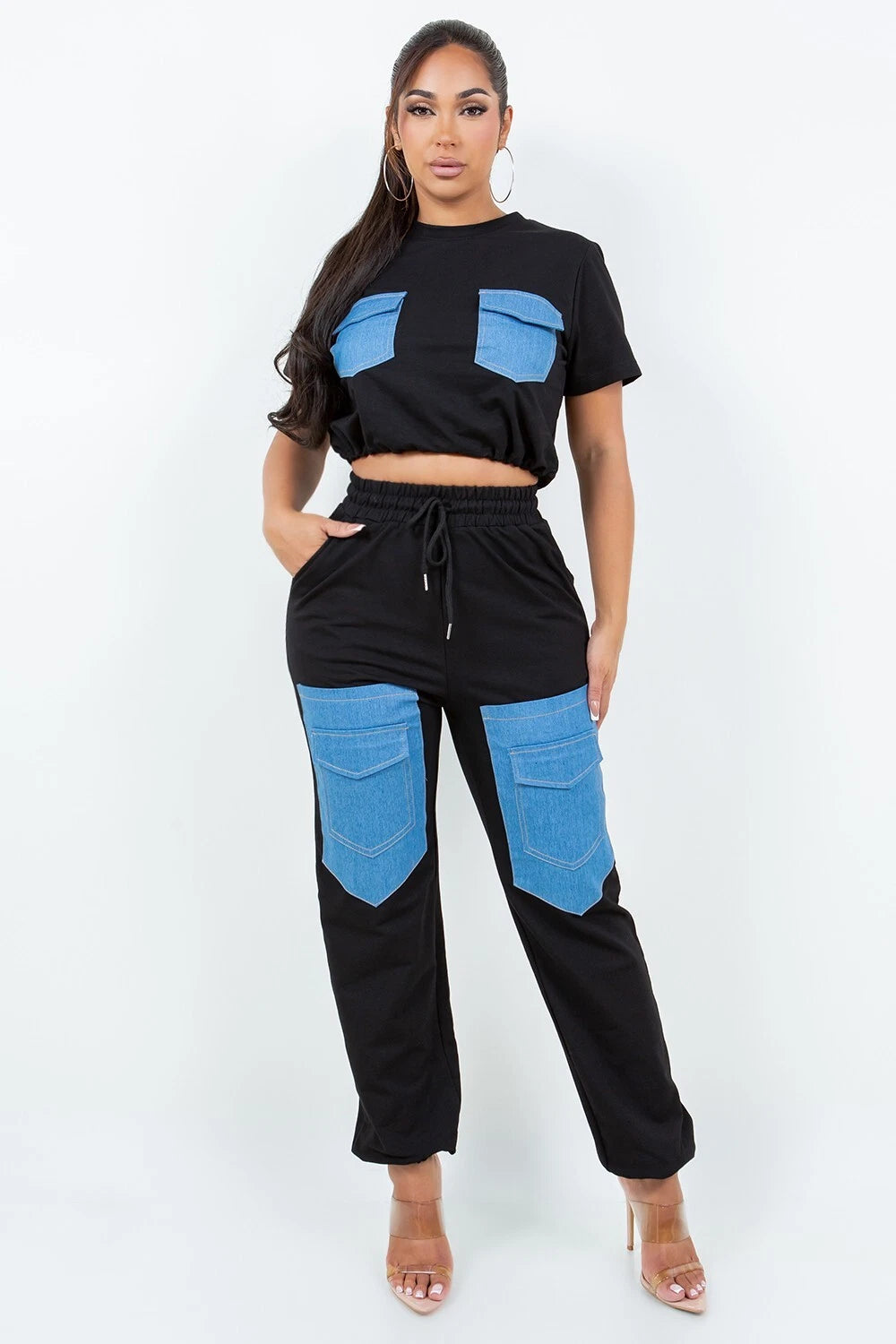 Two-piece women Demin Set