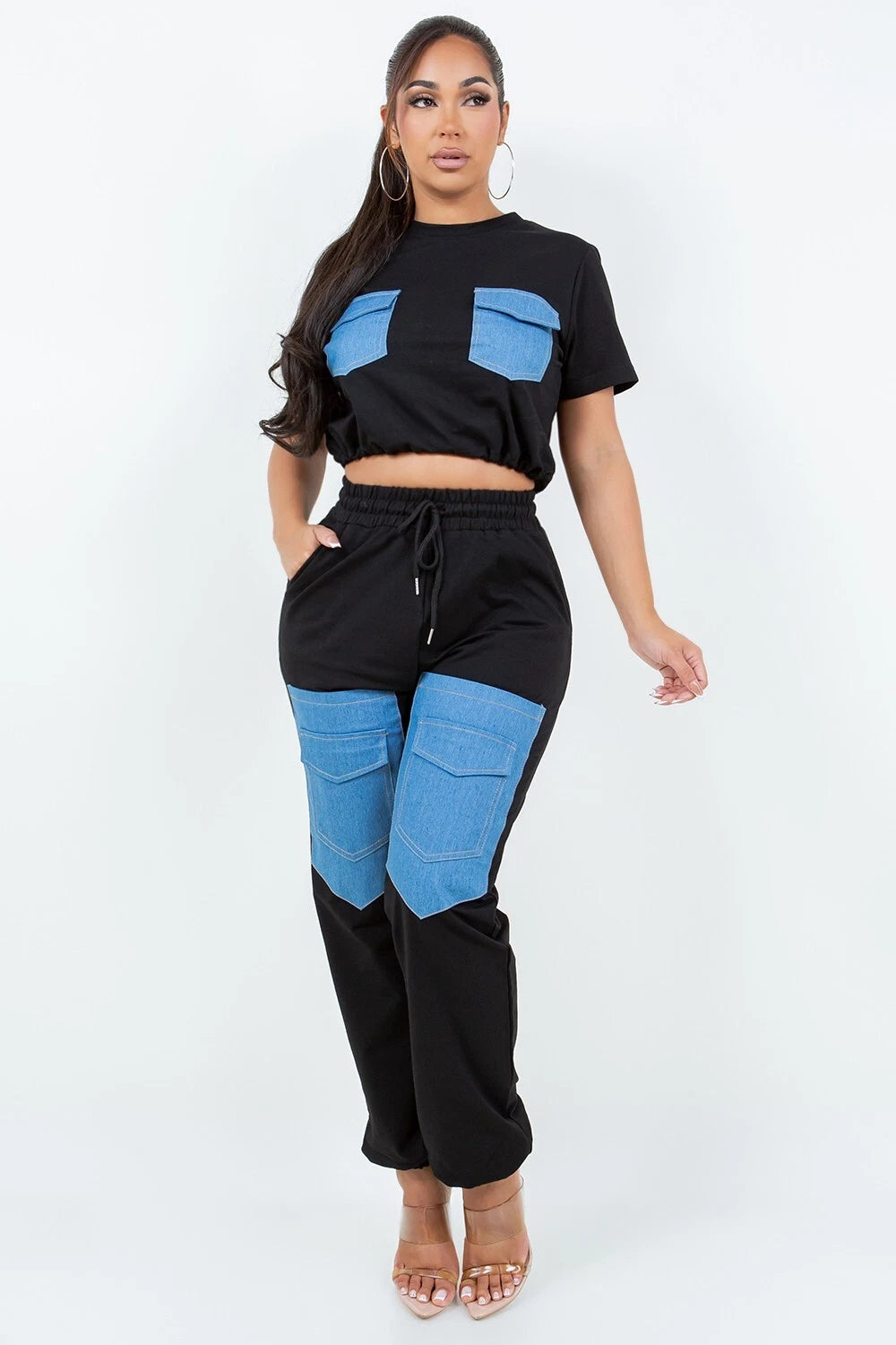 Two-piece women Demin Set