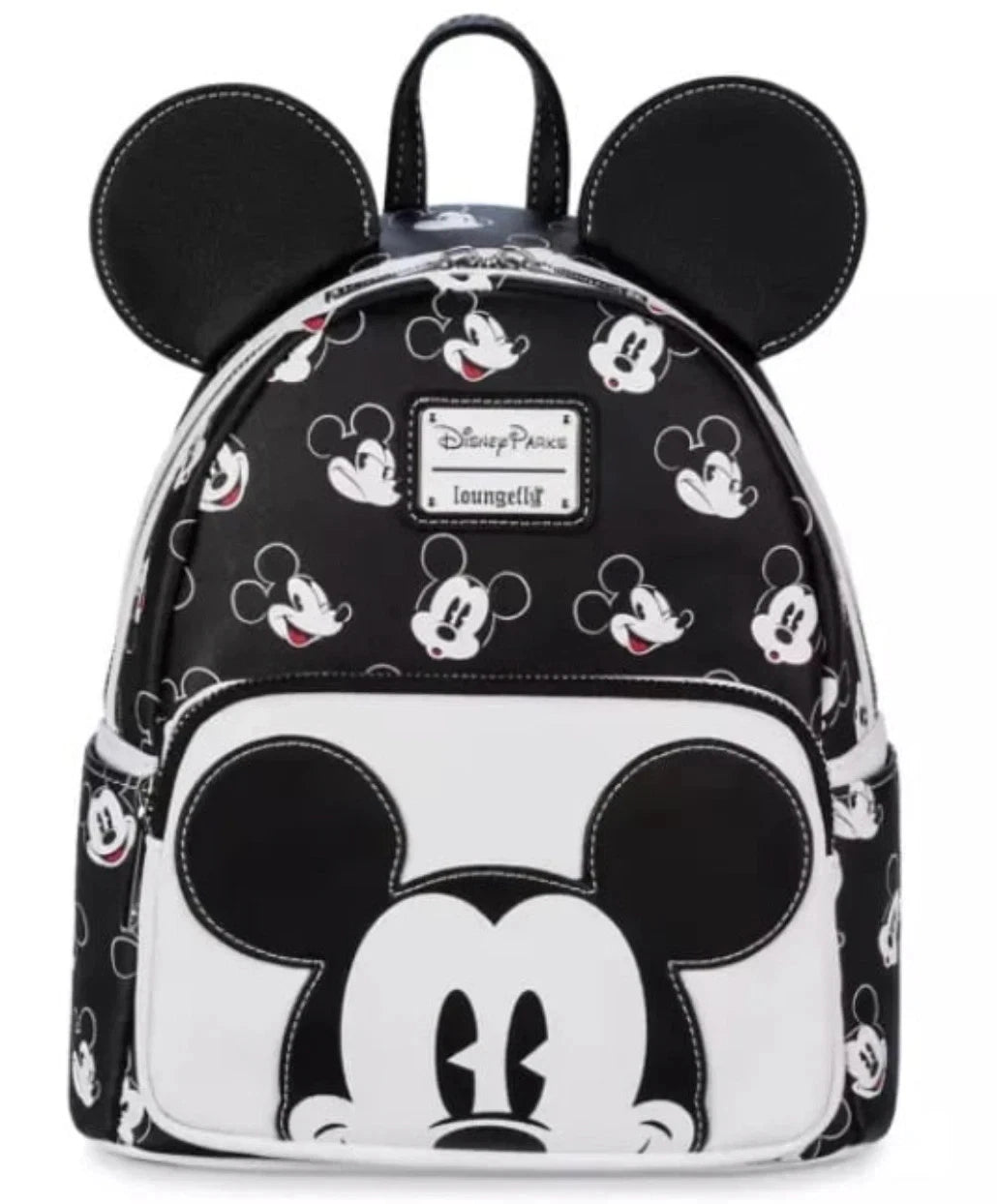Disney Parks Loungefly Backpack - Mickey Mouse - Black & White New With Tags