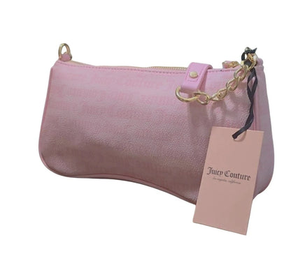 Juicy Couture Fashionista Shoulder Bag Powder Blush - Pink Shoulder Juicy Bag