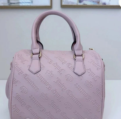 NWT Juicy Couture Not Your Babe Satchel Purse Handbag Dusty Blush