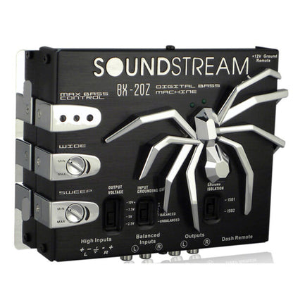 Soundstream BX-20Z Digital Bass Reconstruction Processor, Bass Enhancer Epicenter